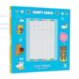 Comfy Goods | Cute Friends | Para Colorir com Canetinhas