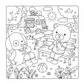 Segunda imagem do produto Comfy Goods | Cute Home | Livro de Colorir