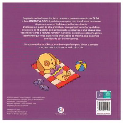 Segunda imagem do produto Comfy Goods | Dreamy & Cozy | Livro de Colorir