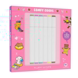 Comfy Goods | Fluffy and Cute | Para Colorir com Canetinhas