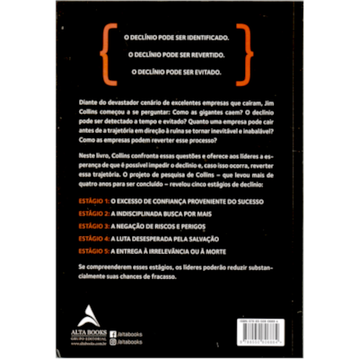 Segunda imagem do produto Como as Gigantes Caem | Jim Collins