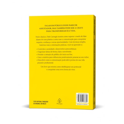 Segunda imagem do produto Como Desenvolver Autoconfiança e Influenciar Pessoas Falando em Público | Dale Carnegie