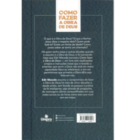 Segunda imagem do produto Como fazer a obra de Deus | Edir Macedo | 4ª Edição