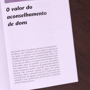 Como Utilizar? | Manual do Conselheiro para Ministérios Orientados pelos Dons
 | Christoph Schalk