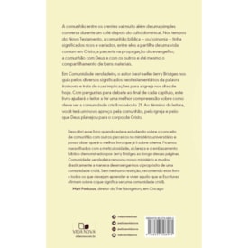 Segunda imagem do produto Comunidade Verdadeira | Jerry Bridges