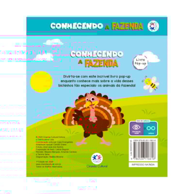 Segunda imagem do produto Conhecendo A Fazenda | Pop - Up