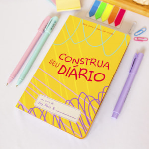 Segunda imagem do produto Construa Seu Diário | Jey Reis | Capa Amarelo