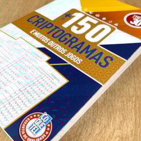 Segunda imagem do produto Coquetel + 150 Criptogramas | Médio | Ed. 30