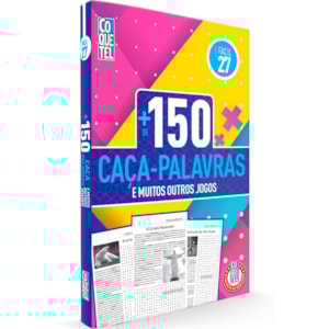 Coquetel + de 150 Caça-Palavras | Fácil | Ed. 27