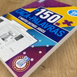 Segunda imagem do produto Coquetel + de 150 Caça-Palavras | Fácil | Ed. 27