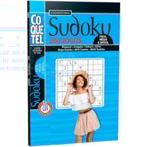 Coquetel Sudoku | Fácil, Médio e Difícil | Ed. 200