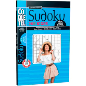 Coquetel Sudoku | Fácil, Médio e Difícil | Ed. 200