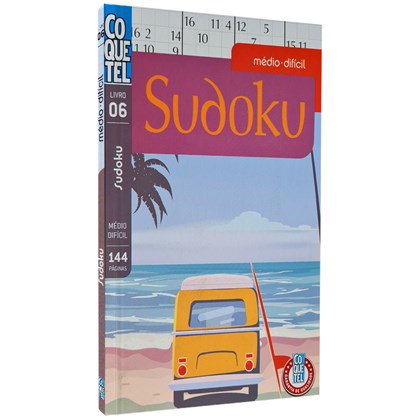 Sudoku 5 Volumes + 1,3 Mil Jogos Coquetel Fácil Médio em Promoção na  Americanas