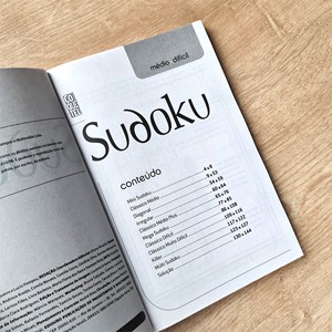 Livro Coquetel Pocket Mais 300 Sudoku nível médio Ed 12