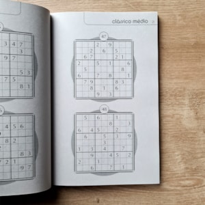 Coquetel Sudoku, Médio, Difícil