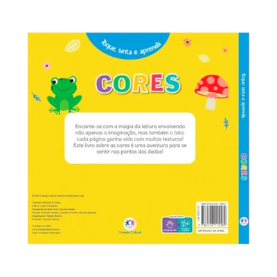Segunda imagem do produto Cores | Toque, Sinta e Aprenda