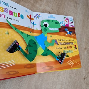 Corra Que os Dinossauro Vêm Aí | Livro Pop-Ups