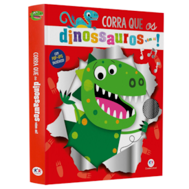 Corra Que os Dinossauro Vêm Aí | Livro Pop-Ups