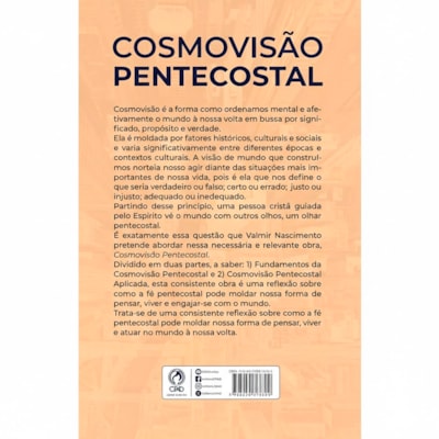 Segunda imagem do produto Cosmovisão Pentecostal | Valmir Nascimento