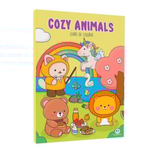 Cozy Animals | Livro de Colorir
