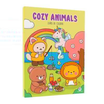 Cozy Animals | Livro de Colorir