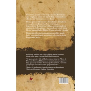 Segunda imagem do produto Cristianismo e Liberalismo | John Gresham Machen