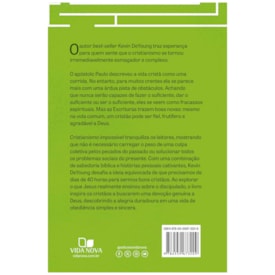 Segunda imagem do produto Cristianismo Impossível | Kevin Deyoung