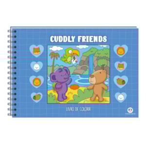 Cuddly Friends | Livrão de Colorir