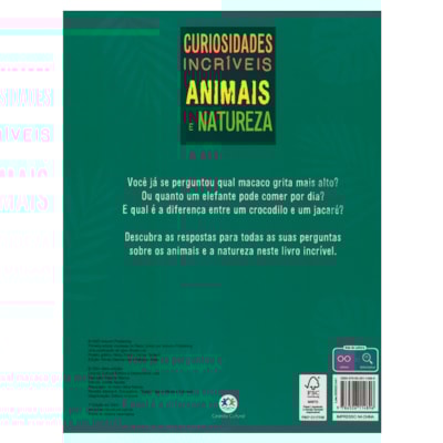 Segunda imagem do produto Curiosidades Incríveis | Animais e Natureza