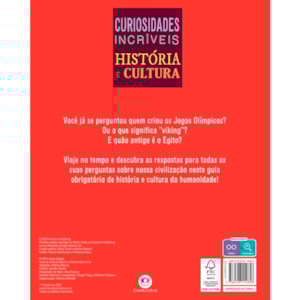 Segunda imagem do produto Curiosidades Incríveis História e Cultura