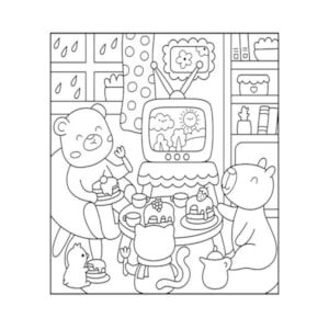 Segunda imagem do produto Cute Buddies | Livro de Colorir