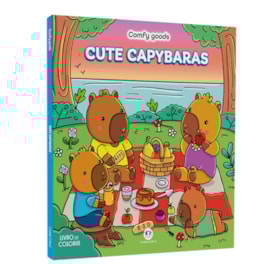 Cute Capybaras | Livro de Colorir