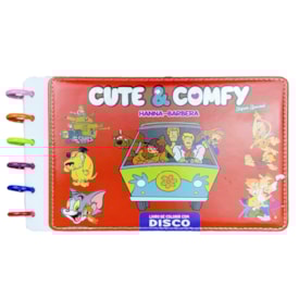 Cute e Comfy Hanna-Barbera | Livro de Colorir com Disco | Edição 09