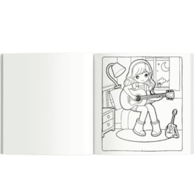 Segunda imagem do produto Cute & Comfy |  Momentos das Meninas  | Edição Luxo | 12 Lápis de Cor