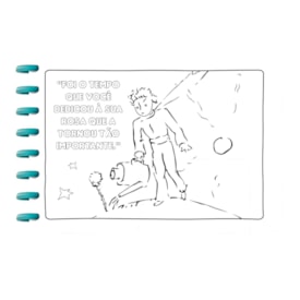 Segunda imagem do produto Cute e Comfy O Pequeno Príncipe | Livro de Colorir com Disco | Edição 09