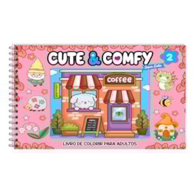 Cute & Comfy | Super Extra |  Edicao 02 | Livro de Colorir Para Adultos