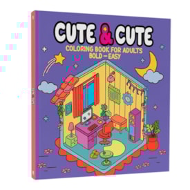 Cute & Cute | Coloring Book for Adults 01 | Bold-Easy