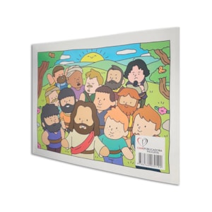 Segunda imagem do produto Cute Jesus e Disciples | Livro de Colorir