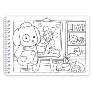 Segunda imagem do produto Cute Vibes | Livro de Colorir