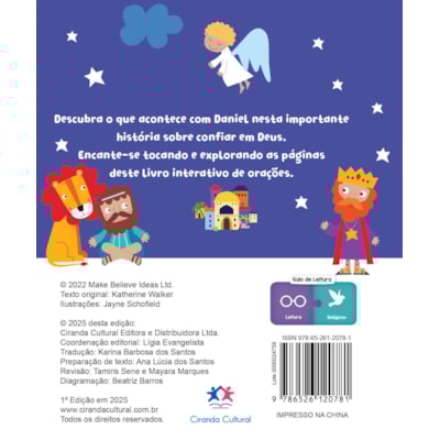 Segunda imagem do produto Daniel e os Leões | Ciranda Cultural