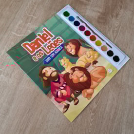 Segunda imagem do produto Daniel e os Leões | Livro com Aquarela