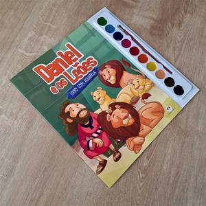 Daniel e os Leões | Livro com Aquarela