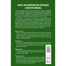 Segunda imagem do produto Davi: De Pastor de Ovelhas a Rei de Israel | Marcos Tedesco, Telma Bueno, Thiago Santos e Verônica A