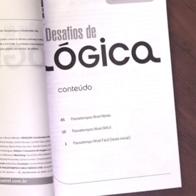 Segunda imagem do produto Desafios de Lógica | Nível Médio | Livro 27