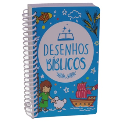 Desenhos Bíblicos | 3 a 5 anos | Capa Espiral