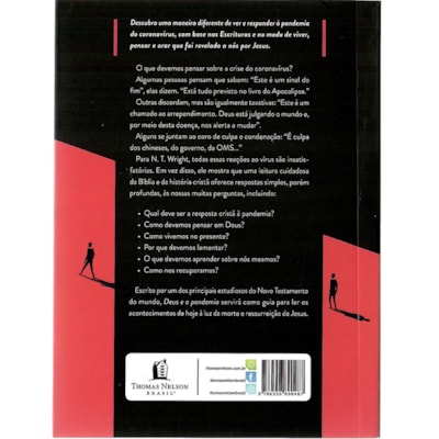 Segunda imagem do produto Deus e a Pandemia | N. T. Wright
