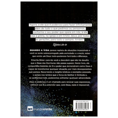 Segunda imagem do produto Deus é Poderoso |  Priscilla Shirer