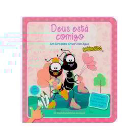 Deus está Comigo | Um Livro para Pintar com Água | Smilinguido