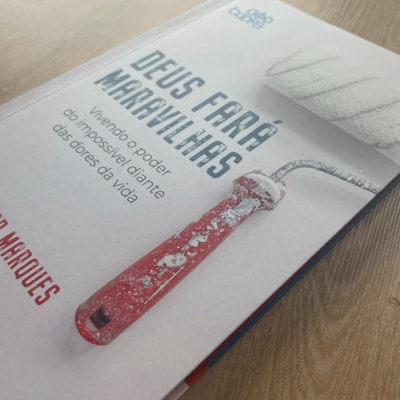 Segunda imagem do produto Deus fará maravilhas | Christopher Marques