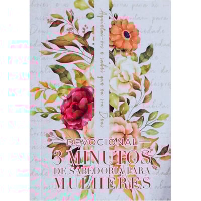 Devocional 3 Minutos de Sabedoria P/ Mulheres | Aquietai-Vos